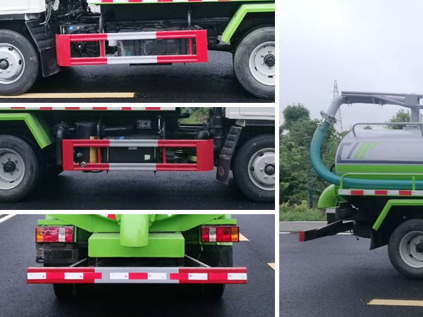 程力威牌CLW5041GXEB6型吸糞車(chē)